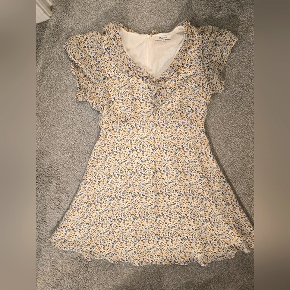 Madewell 100% Silk, Lined, Summer Dress - Picture 2 of 8